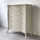 松永工房&nbsp;Continue&nbsp;ハイチェスト&nbsp;ホワイトカラー&nbsp;&nbsp;クラシック&nbsp;エレガント&nbsp;インテリア&nbsp;アンティーク調家具&nbsp;木製&nbsp;チェスト&nbsp;ねこ脚&nbsp;タンス&nbsp;収納家具&nbsp;収納&nbsp;カンティーニュ&nbsp;寝室【配送不可：沖縄・離島】