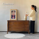 松永工房&nbsp;Continue&nbsp;リビングチェスト&nbsp;オフィシャル限定品&nbsp;アンティークカラー&nbsp;&nbsp;クラシック&nbsp;エレガント&nbsp;インテリア&nbsp;アンティーク調家具&nbsp;木製&nbsp;チェスト&nbsp;ねこ脚&nbsp;タンス&nbsp;収納家具&nbsp;収納&nbsp;カンティーニュ&nbsp;寝室&nbsp;ロータイプ【配送不可：沖縄・離島】
