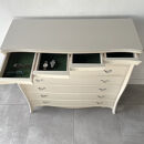 松永工房&nbsp;Continue&nbsp;ビッグチェスト&nbsp;ホワイトカラー&nbsp;&nbsp;クラシック&nbsp;エレガント&nbsp;インテリア&nbsp;アンティーク調家具&nbsp;木製&nbsp;チェスト&nbsp;ねこ脚&nbsp;タンス&nbsp;収納家具&nbsp;収納&nbsp;カンティーニュ&nbsp;寝室【配送不可：沖縄・離島】