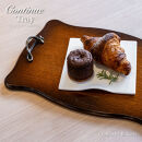 松永工房&nbsp;Continue&nbsp;トレイ&nbsp;オフィシャル限定品&nbsp;アンティークカラー&nbsp;クラシック&nbsp;エレガント&nbsp;インテリア&nbsp;アンティーク調家具&nbsp;木製&nbsp;木製プレート&nbsp;木のお皿&nbsp;テーブルウェア&nbsp;おうちカフェ