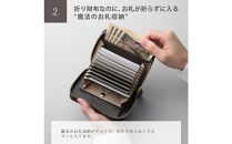 Y-STYLE&nbsp;魔法の収納ウォレット（SMALL）【チャコールブラック】