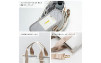 Y-STYLE&nbsp;魔法の収納トートバッグ&nbsp;Sサイズ【ホワイト】