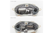 Y-STYLE&nbsp;魔法の収納トートバッグ&nbsp;Sサイズ【ホワイト】