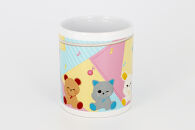 西宮市キャラクターみやたんとあにまらいぶの仲間たちマグカップ