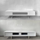 松永工房&nbsp;MASTER&nbsp;PIECE&nbsp;テレビボードN180&nbsp;ホワイトカラー&nbsp;モダンテイスト&nbsp;シンプルデザイン&nbsp;木製&nbsp;テレビ台&nbsp;ローボード&nbsp;キャビネット&nbsp;リビングインテリア&nbsp;ラグジュアリー&nbsp;マスターピース【配送不可：沖縄・離島】