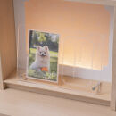 松永工房 MASTER PIECE オフィシャル限定品 メモリアルボックス＆メモリアルプレート ナチュラルカラー×ホワイトカラー ペットのお仏壇 供養 祈り 日本語縦書きメッセージ モダンインテリア シンプルデザイン マスターピース