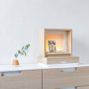 松永工房 MASTER PIECE オフィシャル限定品 メモリアルボックス＆メモリアルプレート ナチュラルカラー×ホワイトカラー ペットのお仏壇 供養 祈り 日本語縦書きメッセージ モダンインテリア シンプルデザイン マスターピース