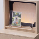 松永工房 MASTER PIECE オフィシャル限定品 メモリアルボックス＆メモリアルプレート ナチュラルカラー×ブラックカラー ペットのお仏壇 供養 祈り 日本語縦書きメッセージ モダンインテリア シンプルデザイン マスターピース