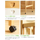 ベビーベッド「ファンシーミニ（ＮＡ）ナチュラル色