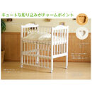 ベビーベッド「ファンシーミニ」ＷＨ＋「スターレットゴールド」ミニベビー布団8点セット