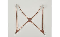 102504-3 お洒落と機能性「ホルスター型サスペンダー」チョコ