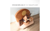 ぬくもりを飾る　天然木の節句兜