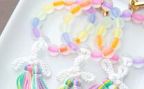 【意匠京念珠板倉】京念珠 数珠屋がつくる 虹色ストラップ［ 京都 数珠 念珠 人気 おすすめ 化粧箱入 証明書付 京都府伝統産業優秀技術 お取り寄せ 通販 送料無料 ふるさと納税 ］