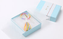 【意匠京念珠板倉】京念珠 数珠屋がつくる 虹色ストラップ［ 京都 数珠 念珠 人気 おすすめ 化粧箱入 証明書付 京都府伝統産業優秀技術 お取り寄せ 通販 送料無料 ふるさと納税 ］