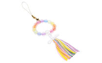 【意匠京念珠板倉】京念珠 数珠屋がつくる 虹色ストラップ［ 京都 数珠 念珠 人気 おすすめ 化粧箱入 証明書付 京都府伝統産業優秀技術 お取り寄せ 通販 送料無料 ふるさと納税 ］