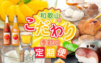 【定期便 偶数月発送 全6回お届け】 和歌山のこだわり 季節の定期便［TM216］