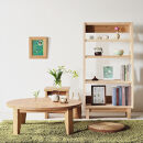 【国産材でつくる北欧テイストの本棚】森のブックシェルフ&nbsp;九州産杉材&nbsp;木の香り漂う無塗装仕上げ&nbsp;無垢材&nbsp;国産材&nbsp;大川家具