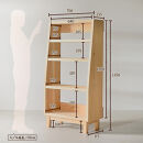 【国産材でつくる北欧テイストの本棚】森のブックシェルフ&nbsp;九州産杉材&nbsp;木の香り漂う無塗装仕上げ&nbsp;無垢材&nbsp;国産材&nbsp;大川家具