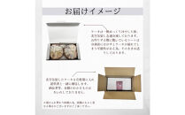 とろける2層のバスクチーズケーキ2個セット（プレーン・カカオ）