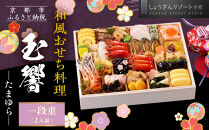 【京都しょうざん】和風おせち料理「玉響」一段重&nbsp;2人前｜京都&nbsp;老舗料亭&nbsp;本格和風おせち&nbsp;人気おせち［&nbsp;京都&nbsp;老舗料亭&nbsp;和風おせち&nbsp;1段&nbsp;2人&nbsp;グルメ&nbsp;京料理&nbsp;人気&nbsp;おすすめ&nbsp;2026&nbsp;正月&nbsp;お祝い&nbsp;お取り寄せ&nbsp;通販&nbsp;送料無料&nbsp;年内配送&nbsp;ふるさと納税&nbsp;］
