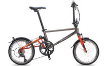 【Tyrell(タイレル)】IVE&nbsp;マシングレー&サンセットオレンジ【自転車&nbsp;折りたたみ式&nbsp;ミニベロ&nbsp;スポーツ&nbsp;ロードバイク&nbsp;スポーツサイクル&nbsp;通勤&nbsp;通学&nbsp;サイクリング&nbsp;変速付き&nbsp;香川県&nbsp;さぬき市】