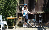 【Tyrell(タイレル)】IVE&nbsp;マシングレー&サンセットオレンジ【自転車&nbsp;折りたたみ式&nbsp;ミニベロ&nbsp;スポーツ&nbsp;ロードバイク&nbsp;スポーツサイクル&nbsp;通勤&nbsp;通学&nbsp;サイクリング&nbsp;変速付き&nbsp;香川県&nbsp;さぬき市】