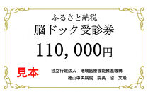 徳山中央病院　脳ドック受診券　1名様分