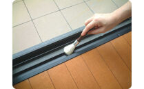 【セット】窓そうじセット（万能ブラシ、Wワイパー、ズーム120(延長用の棒)　ナイスクリン(筆型の清掃器具)）