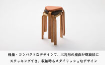 【IZUMO ZS03 2脚】椅子 ダイニングチェア スツール 木製 1脚 2脚セット 4脚セット チェア 完成品 座面高さ45 軽量 竹 無垢材 レザー 高級革 高級 おしゃれ リビングチェア キッチン椅子 玄関 スツール 腰掛け デザイナーズ 家具