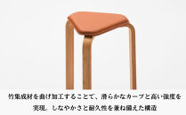 【IZUMO ZS03 4脚】椅子 ダイニングチェア スツール 木製 1脚 2脚セット 4脚セット チェア 完成品 座面高さ45 軽量 竹 無垢材 レザー 高級革 高級 おしゃれ リビングチェア キッチン椅子 玄関 スツール 腰掛け デザイナーズ 家具