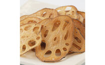 さつま芋とレンコンの素材のみで出来たノンオイルパリパリチップス