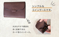 牛革カード＆コインケース「life」ふるさと納税限定「TSU&nbsp;ZU&nbsp;KUコースター」