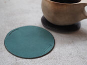 ちいさな牛革L字財布「friend」ふるさと納税限定「TSU ZU KUコースター」