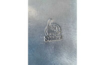 レザートートバッグ（ブルー）浦添市限定ヤクルトスワローズ　つば九郎刻印入り|沖縄県　浦添市　ファッション 小物 トートバッグ レザー 革 　名刺入れ 定期入れ コインケース 雑貨 人気 ヤクルトスワローズ