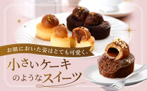 【クレーム&nbsp;デ&nbsp;ラ&nbsp;クレーム】シュクレ&nbsp;12個入り｜贅沢スイーツ&nbsp;ご褒美スイーツ&nbsp;人気スイーツ［&nbsp;京都&nbsp;シュークリーム専門店&nbsp;とろーりチョコのミニケーキ&nbsp;バニラ&nbsp;ショコラ&nbsp;各6個&nbsp;おしゃれ&nbsp;可愛い&nbsp;大人気&nbsp;おすすめ&nbsp;ケーキ&nbsp;焼き菓子&nbsp;チョコ&nbsp;ショコラ&nbsp;お菓子&nbsp;スイーツ&nbsp;ギフト&nbsp;プレゼント&nbsp;贈答&nbsp;お取り寄せ&nbsp;通販&nbsp;送料無料&nbsp;ふるさと納税&nbsp;]