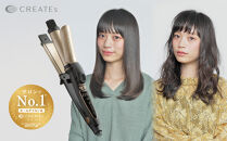 クレイツ&nbsp;ハイブリッド2WAY&nbsp;ゴールド&nbsp;RCISC-G32HY&nbsp;【&nbsp;美容家電&nbsp;ストレート&nbsp;巻き髪&nbsp;おすすめ&nbsp;家電&nbsp;】