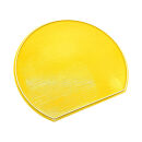 紀州漆器&nbsp;半月盆&nbsp;お盆&nbsp;パステルカラー&nbsp;約36cm&nbsp;イエロー