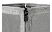 ペット&nbsp;洗える折りたたみペットサークル&nbsp;AOPS-6P&nbsp;グレー