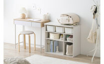 収納棚&nbsp;ラウンドシェルフ&nbsp;RUSR-74S&nbsp;ホワイト