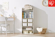 収納棚&nbsp;ラウンドシェルフ&nbsp;RUSR-50H&nbsp;ホワイト