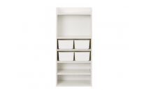 収納棚&nbsp;ラウンドシェルフ&nbsp;RUSR-50H&nbsp;ホワイト