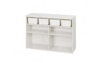 収納棚&nbsp;ラウンドシェルフ&nbsp;RUSR-97W&nbsp;ホワイト