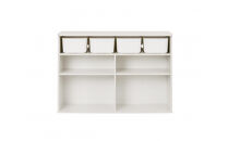 収納棚&nbsp;ラウンドシェルフ&nbsp;RUSR-97W&nbsp;ホワイト