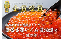 いくら 醤油漬け 500g(250g×2P) 北海道 小分け  鮭の卵 化粧箱入り 愛名古屋