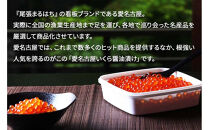 いくら 醤油漬け 1kg(250g×４P) 北海道 小分け  鮭の卵 化粧箱入 愛名古屋