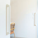 住宅向け手すりソフトハンドP-34V／I-80／#11アイボリーホワイト