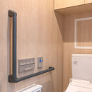 住宅向け手すりソフトハンドP-34M／L-6060／#90オーク