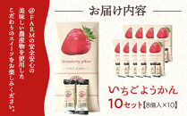  ＠FARM　いちごようかん～8個入りパック～10個セット