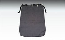 牛首紬　信玄袋（黒）