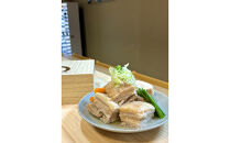 豚の角煮亭&nbsp;ぶた路&nbsp;角煮2種盛定食　利用券2枚